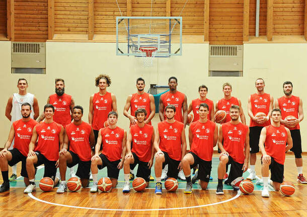 Basket Legnano: Primo allenamento