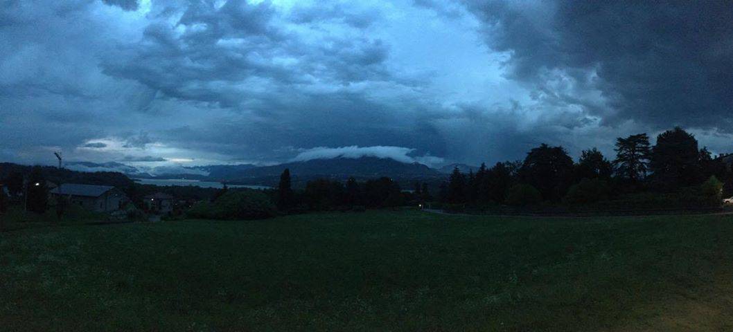 Grandine martedì 8 agosto 2017