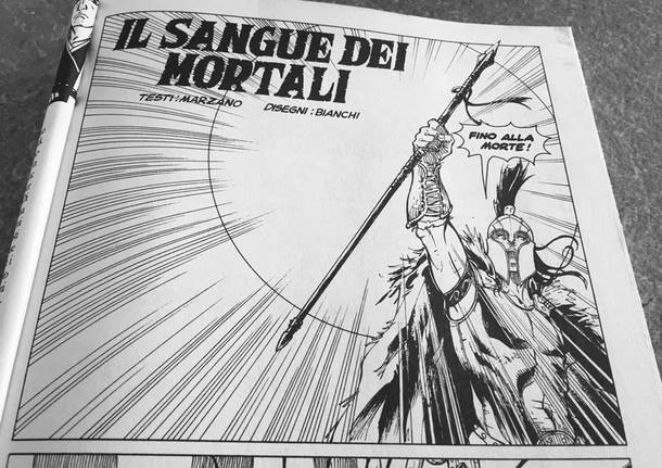 "Il sangue dei mortali", fumetto di Tommy Bianchi