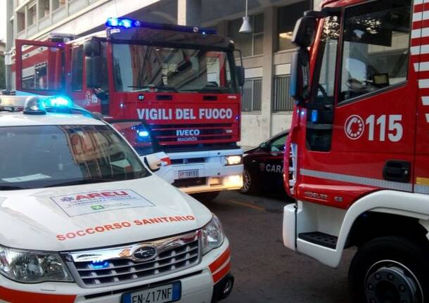 Incendio in Largo Tosi