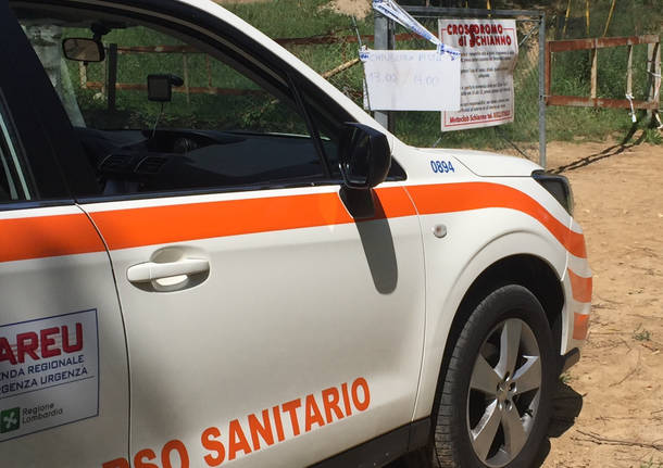 Incidente motocross schianno