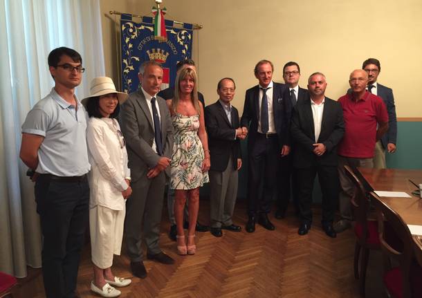 incontro rappresentante taiwan busto arsizio