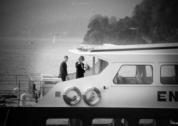 Lady D e il principe Carlo sul Lago Maggiore nel 1985