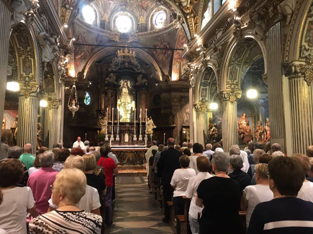 Monsignor Delpini al Sacro Monte
