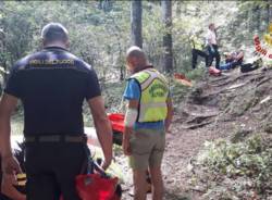 recupero ciclista a Marzio