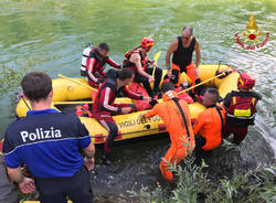 Ricerche di uomo sul fiume Tresa