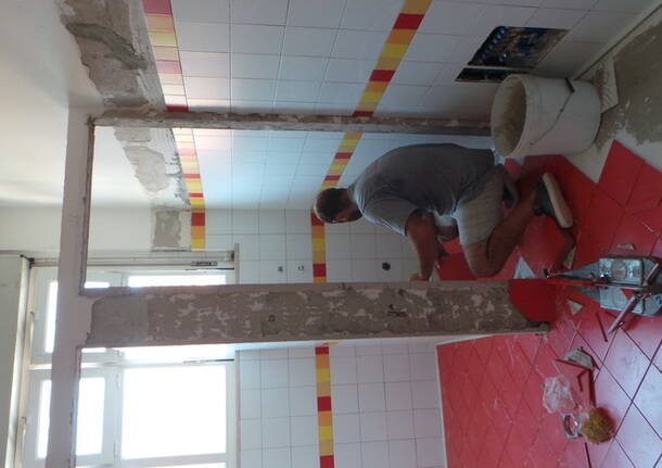 Lavori nelle scuole di Lainate