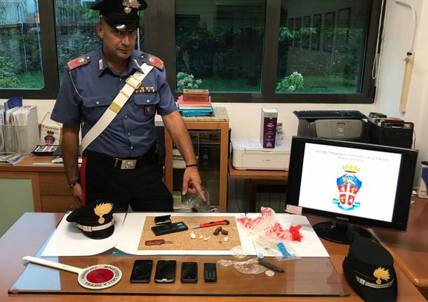 sequestro droga carabinieri verbania