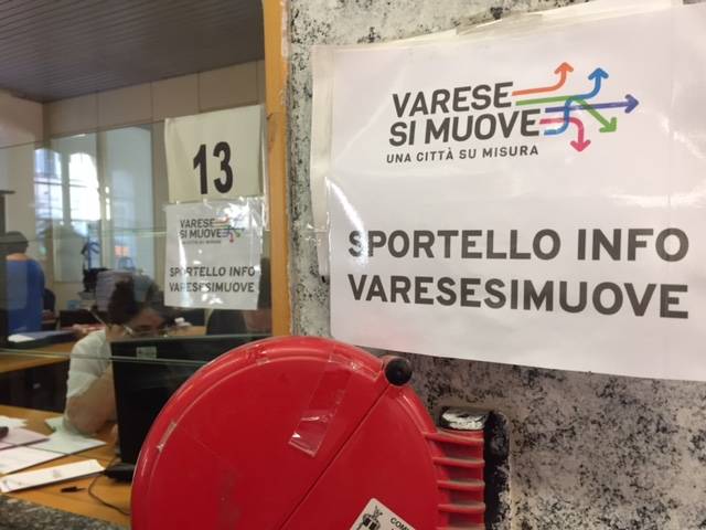 sportello abbonamenti comune varese