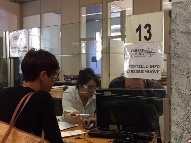 sportello abbonamenti comune varese