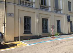 Strisce blu parcheggio sosta