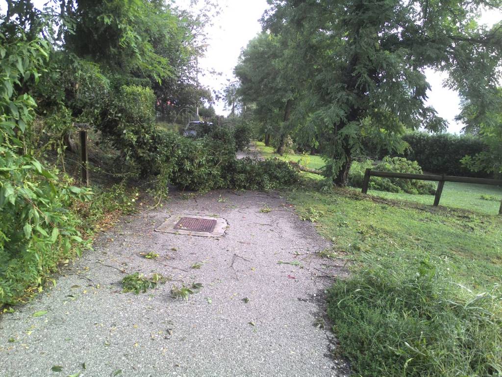 Uragano sulla ciclabile