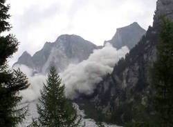 Val Bregaglia - Frana il Pizzo Cendalo