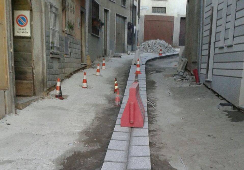 Bisuschio - Lavori in centro