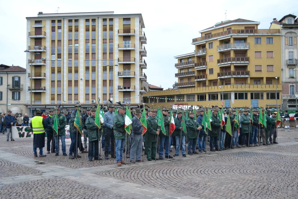 La festa degli alpini a Varese