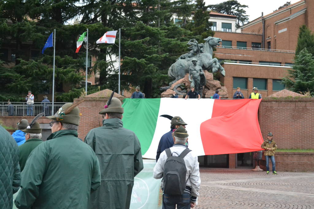 La festa degli alpini a Varese