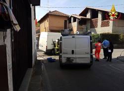 Incidente stradale a Sesto Calende