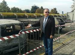 Fagioli sulla auto incendiate: \"E\' un attentato\"