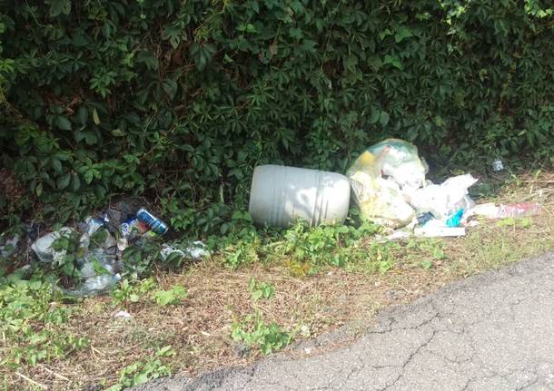 \"Puliamo il mondo\" scopre discarica di rifiuti domestici a Saronno sud