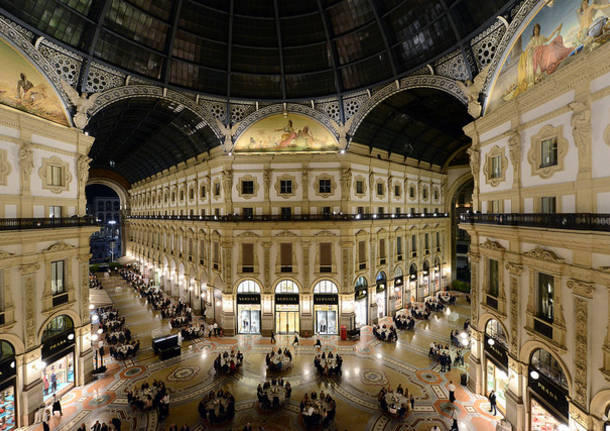 La cena per il 150° della galleria