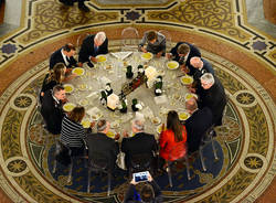 La cena per il 150° della galleria