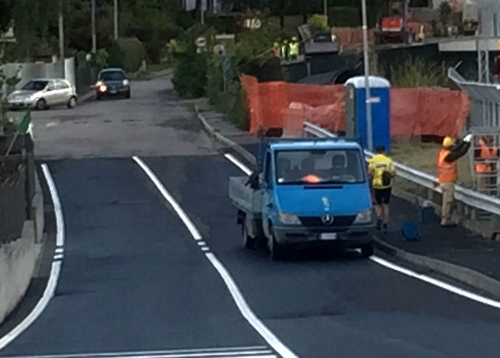 Induno Olona - Apertura del cavalcaferrovia