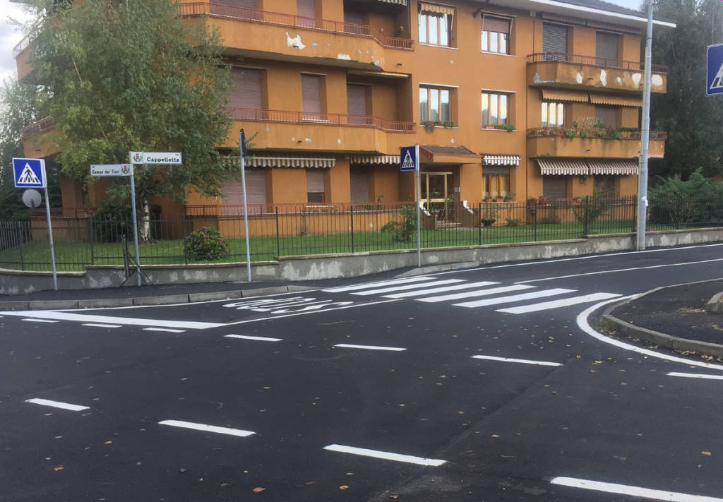 Induno Olona - Apertura del cavalcaferrovia