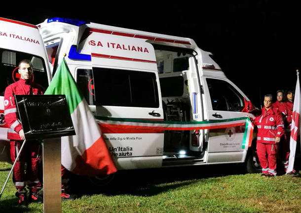 Lavena Ponte Tresa - Donazione Pion ambulanza