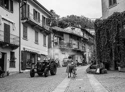 Oscar Turri gira un cortometraggio a Laveno Mombello