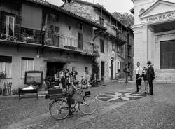 Oscar Turri gira un cortometraggio a Laveno Mombello