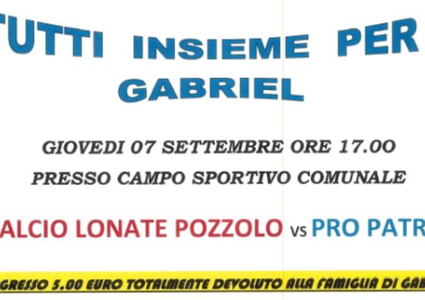 partita benefica lonate pozzolo
