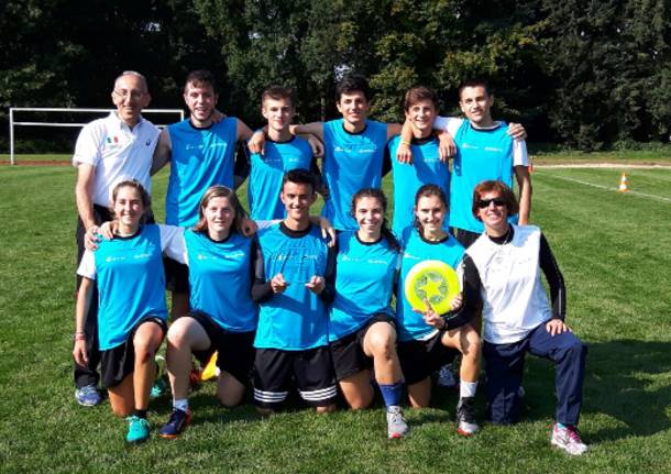 Squadra di frisbee dell'ite e del liceo Tosi