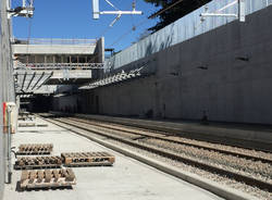 Arcisate Stabio - Induno Olona cantiere stazione 6 ottobre 2017