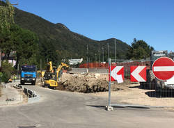 Arcisate Stabio - Induno Olona cantiere stazione 6 ottobre 2017