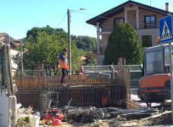 Arcisate Stabio - Induno Olona cantiere stazione 6 ottobre 2017
