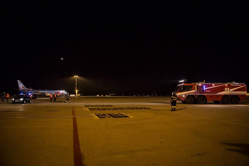 Esercitazione emergenza a Malpensa