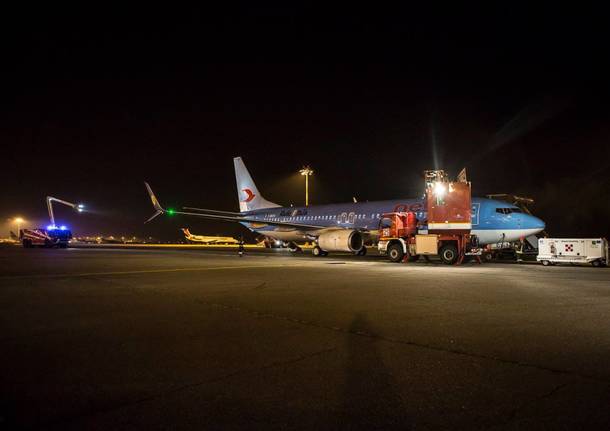 Esercitazione emergenza a Malpensa