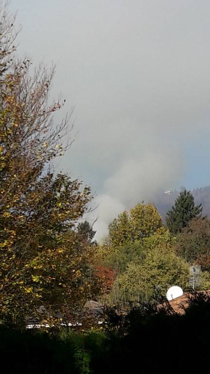 Incendio Campo dei Fiori