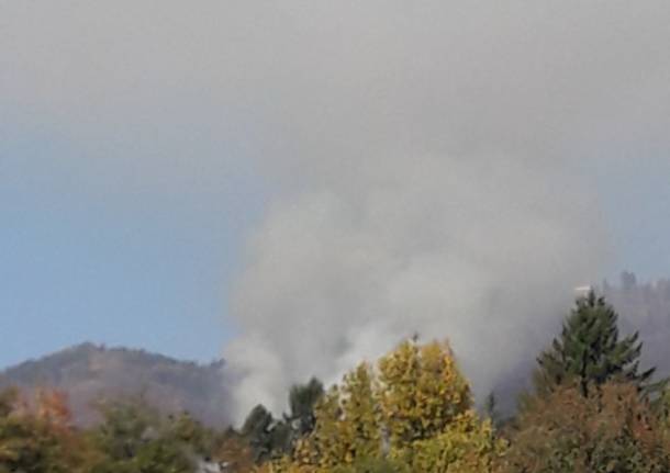 L’incendio al Campo dei Fiori