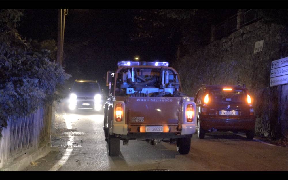 L\'incendio al Campo dei Fiori e alla Rasa