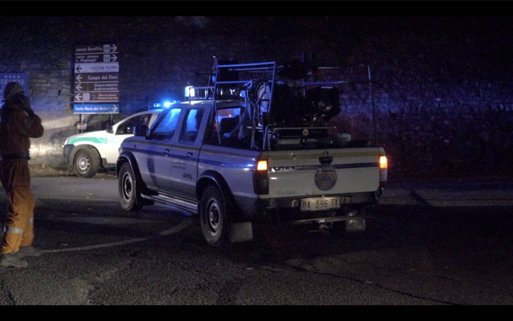 L\'incendio al Campo dei Fiori e alla Rasa