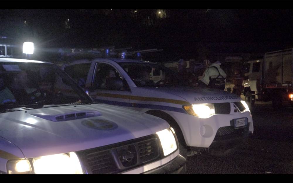 L\'incendio al Campo dei Fiori e alla Rasa