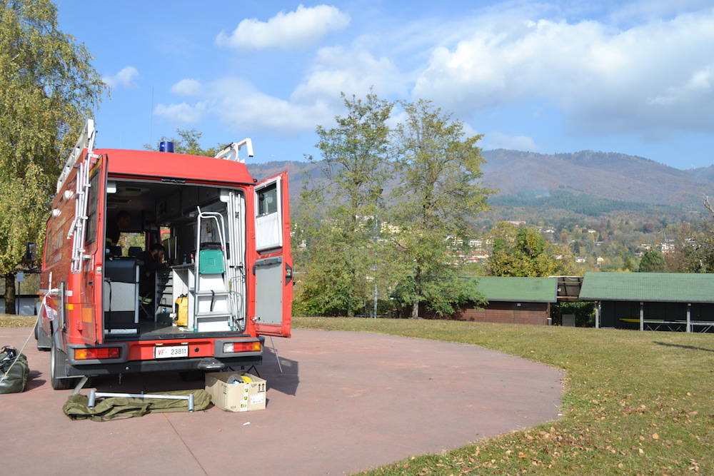 I lavori dal campo base dei Gavirate