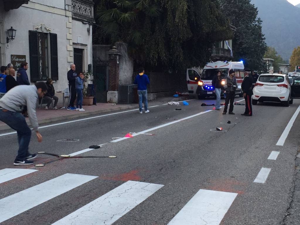 Nonna e nipote investiti sulla statale