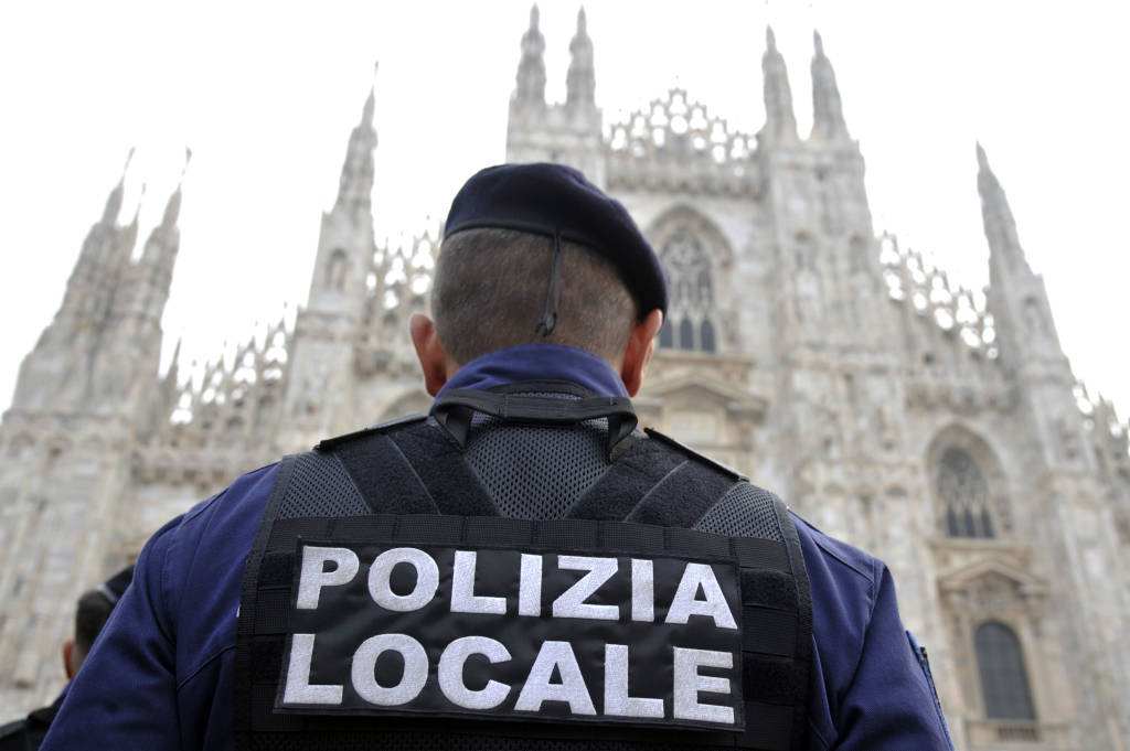 La festa della polizia locale di Milano