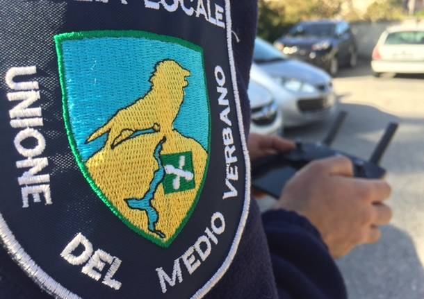 Il drone della polizia locale