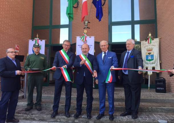 Taglio del nastro alla nuova sede di Comunità Montana