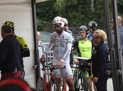 Particolari e volti della Gran Fondo di ciclismo