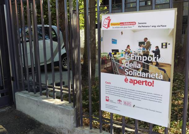 A Saronno il primo Emporio della Solidarietà