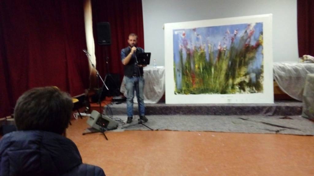 La tela dipinta coi pollici